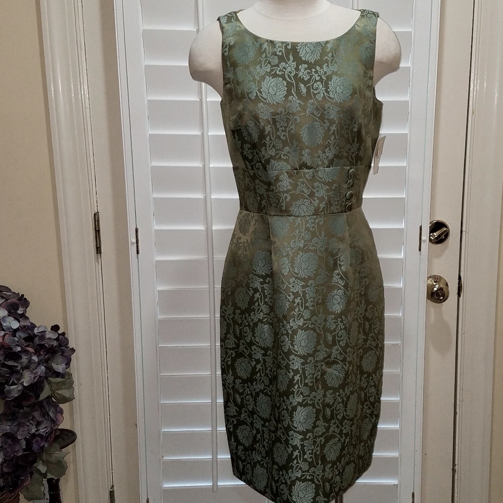 CYNTHIA HOWIE Vintage Style Damask Dress NWT